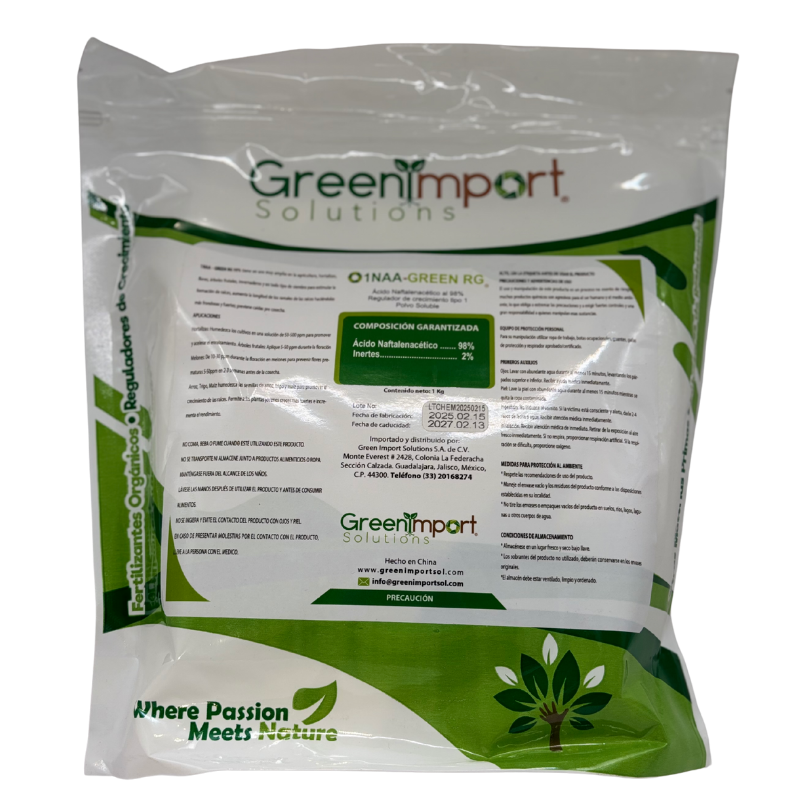 Ácido Naftalenacético 98% 1NAA - GREEN RG