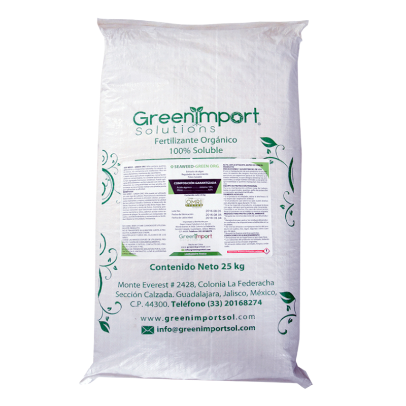 Extracto de Algas SEAWEED - GREEN ORG