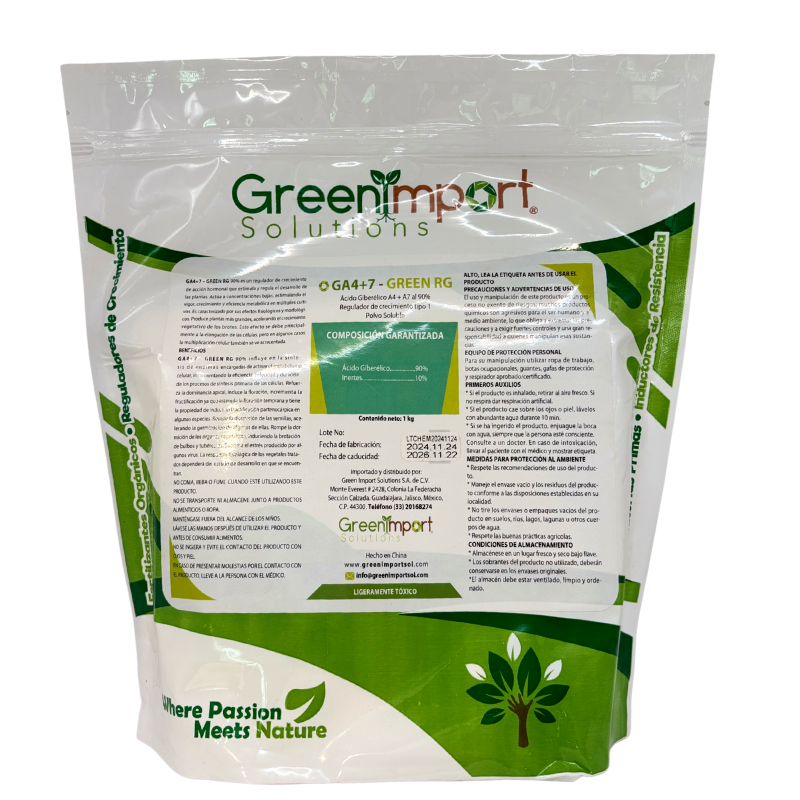 Ácido Giberélico GA4+7 - GREEN RG 90%