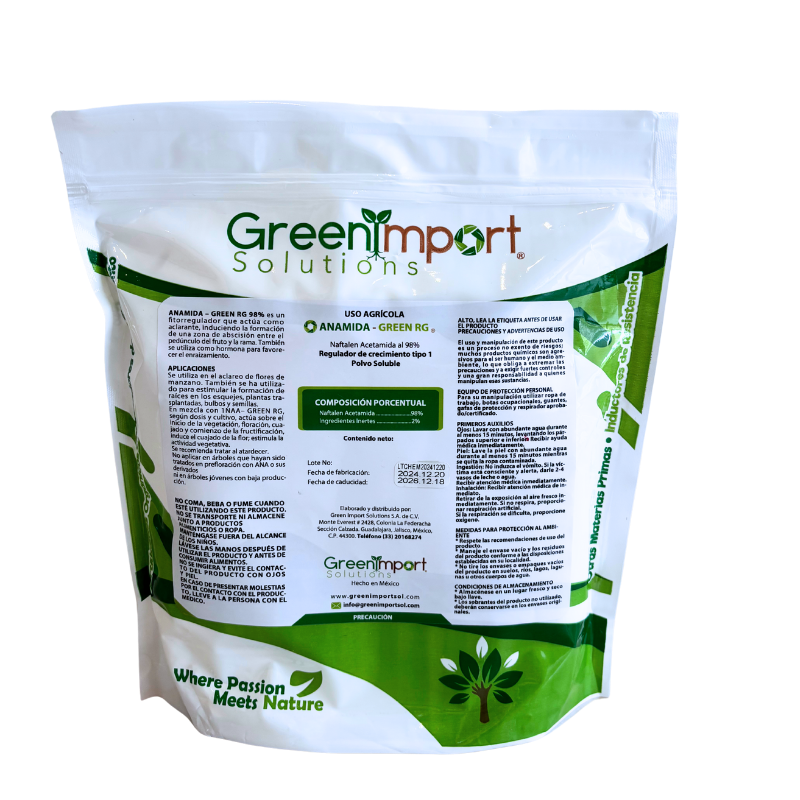 Ácido Naftilacetamida ANAMIDA - GREEN RG 98% (NAD)