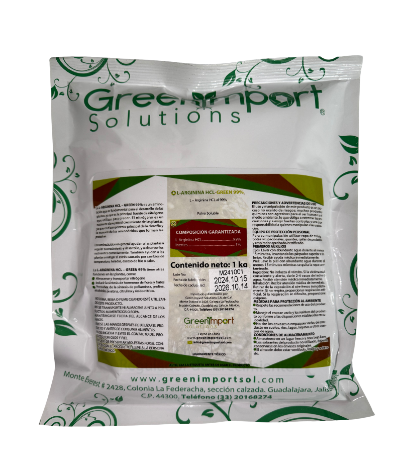 L-ARGININA HCL – GREEN 99%