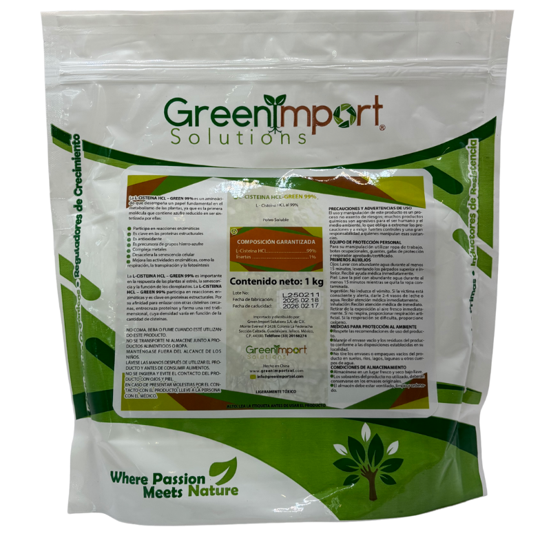 L-CISTEINA HCL – GREEN 99%